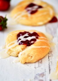 Strawberry Cheese Danish - Life In The Lofthouse