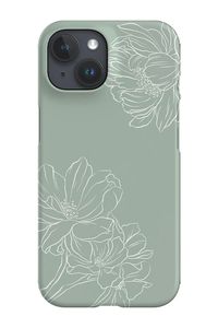 Limited edition, hand-designed classic botanicals peonies phone case created in our studio. Our beautiful classic botanicals peonies print features a mint base colour and is adorned with delicate peony illustrations. Like everything in the store, this hand-drawn creation is made to bring a little joy to your life.   With designs you cant find anywhere else, our made-to-order phone case designs are lovingly crafted in-house and printed sustainably.   ----------------------------------------   SECURE FIT GUARANTEED   Designed to fit snugly over your phone, this case will help prevent any scratches or bumps from damaging your smartphone.   You can keep the case on at all times, even when youre charging your phone normally or wirelessly.   ----------------------------------------   COMPATIBLE