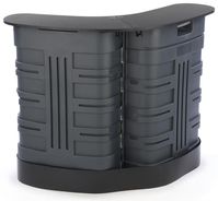 Portable Equipment Case, Converts to 49 x 38 Counter - Black