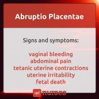 Abruptio Placentae