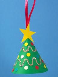 kids christmas craft tree decorations - Google Search