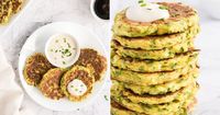 Easy Vegan Zucchini Fritters (gluten-free, nut-free, oil-free)