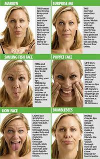 Yoga Exercises For Slimming Your Face