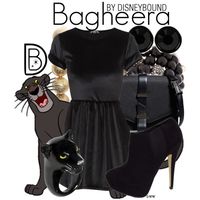 "Bagheera" by leslieakay on Polyvore I hate velvet but this is nice.