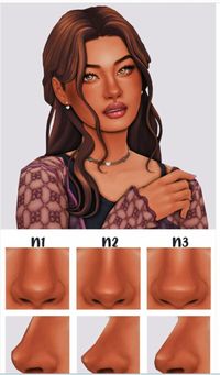 25+ Best Sims 4 Nose Presets You Should Have In Your CC Folder