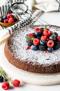 Olive Oil Chocolate Cake