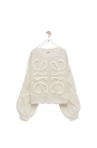 Anagram sweater in mohair