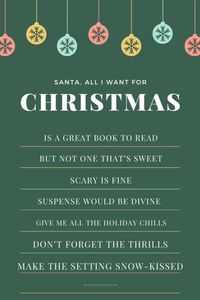 Do you love reading Christmas Mysteries? Check out my list of new holiday mystery books to read in 2023! Includes classic mysteries, horror, paranormal, and psycholgical thrillers!