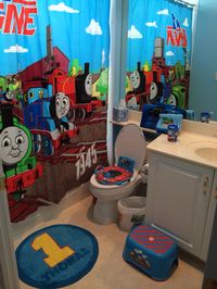 Thomas & Friends toddler bathroom