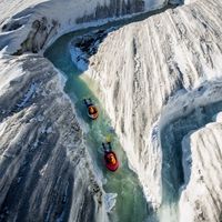 Hydrospeeding on the Aletsch Glacier | Outside Online