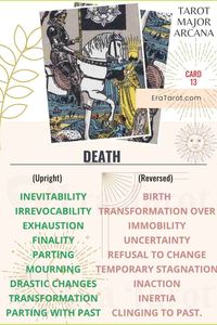 Death Tarot Card Meaning, Reversed, Yes and No, Love Life | Tarot Card Meaning | Sprisitual Guidance | Spiritual | Meaning | Tarot Card Reading | Fortune-Teller | Future Predictions | Spirituality | Prediction | Big Decision | What Tarot Means | #TarotCardMeanings #Tarot #MajorAcarna #Death