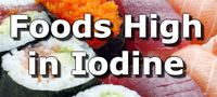 Foods High in Iodine