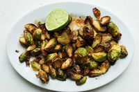 Air-Fryer Brussels Sprouts With Garlic, Balsamic and Soy Recipe - NYT Cooking