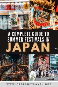 Here’s what you need to know about attending summer matsuri (festivals) in Japan including dates, locations, street food to try, and what to expect from each!  The festivals you'll find in this guide are Aomori Nebuta Matsuri, Akita Kanto Matsuri, Tenjin Matsuri in Osaka, Gion Matsuri in Kyoto, Sendai Tanabata, Obon Matsuri, and more!