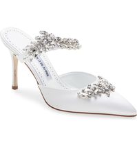 Finding the perfect shoes for your wedding day is an important task; let this list of the best designer wedding shoes narrow down the choice and help you out. For example, these Manolo Blahnik heels are just gorgeous!