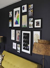 Why You Should be Afraid of Eclectic Gallery Art Walls - Laurel Home