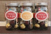 Energy in a Jar one of my favorite ideas from this ...37 RECIPES TO MAKE GIFTS IN A JAR...