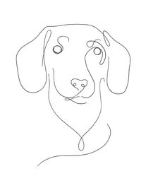 This is a minimlism drawing for all dachshund lovers, perfect for anyone with a Boho or Mid-Century Modern decor style. This can be framed and used in a gallery wall or as a stand-alone piece of decor.