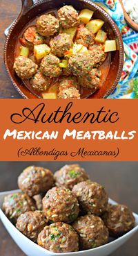 Find out how to make these delicious, easy to make, Mexican meatballs, known as "albondigas" in Spanish.