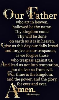 Our Father #Prayer #OurFather