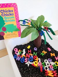 Sensory Bin Alphabet Sound Letters Chicka Chicka Boom Boom - Etsy