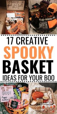 It's SPOOKY SEASON! Halloween is right around the corner and it's time to make a spooky basket for your loved ones this year.