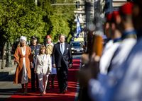 The King and Queen of the Netherlands Pay State Visit to Greece — Royal Portraits Gallery