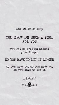 Linger | The Cranberries #lyrics...RIP to our friend Dolores O'Riordan