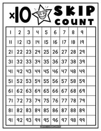 Skip Counting Worksheets - Superstar Worksheets