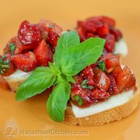 Strawberry Bruschetta