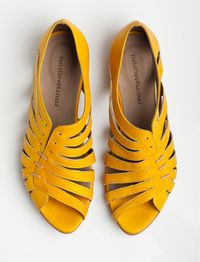 yellow flats