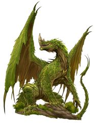 Horned Dragon - Pathfinder 2E 2.1 PFRPG PFSRD DND D&D 3.5 5E d20 fantasy