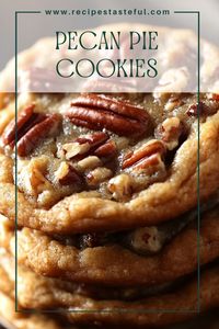 These Pecan Pie Cookies are easy to make, absolutely delicious, and perfect for any festive occasion! They feature a buttery cookie base topped with a gooey pecan filling that will disappear before you know it.