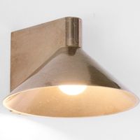 Conical Wall Light | Studio Henry Wilson | Bronze Wall Sconce - Prevalent Projects