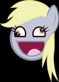 Derp (Derpy Hooves, the controversial My Little Pony)