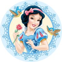 Snow White Round » Round Prints » Licensed » Pre-Designed Edible Cake Prints