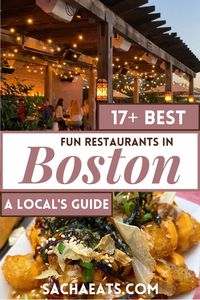 These are the 17+ best Boston themed restaurants, cool bars, and unique Boston dining experiences. I include tiki themed restaurants, barcades, Boston live music venues, and more. Follow for more Boston travel tips and videos! Boston things to do | Best restaurants in Boston | Boston's best food | Boston aesthetic | Boston travel guide | Boston winter things to do | Boston date ideas | Boston Massachusetts | Boston aesthetic | Local Boston guide