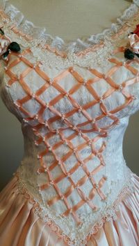 Maureen Hepner Victorian Designs on FB. Custom Order Ballgown