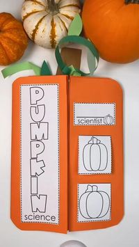 Bring the topic of pumpkins to your classroom with an academic learning lapbook pumpkin craft! Students are so engaged with the subject of pumpkins that the writing comes through authentically in the pumpkin science activities. Paired with your favorite nonfiction and fiction read-alouds and videos about pumpkins, students do one or two activities per day to add to their pumpkin craft lapbook. Once students understand the process, these activities can go into a station.