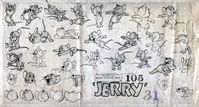 Living Lines Library: Tom and Jerry (TV Series 1940- ) - Model Sheets & Production Drawings