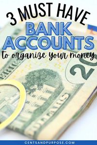 One of the easiest ways to manage your money is by using multiple diifferent bank accounts. If you're wondering how many bank accounts do I need, this article will tell you about the three essential bank accounts you need to budget better and manage your money more efficiently!