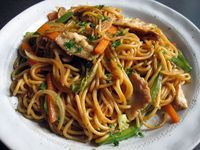 Bi-Carb Soda Transforms Spaghetti Into Chinese Style Noodles – Hiroko's Recipes