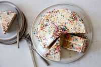 Rainbow Sprinkle Cake Recipe - NYT Cooking