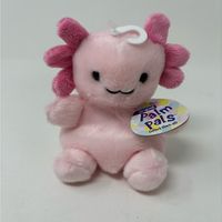 Pink Axolotl Palm Pals Bean Bag Plush Sitting Stuffed Animal 5 Inch New. A16mpw