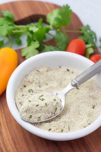 This dairy-free ranch seasoning is a flavorful blend of herbs and spices that brings all the tangy, savory goodness of traditional ranch, without the dairy. Perfect for sprinkling on salads, veggies, or using in dips, it's a plant-based way to add that classic ranch taste to any dish!