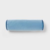 Round Bolster Kids' Pillow Blue - Pillowfort™ : Target