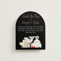 Mon Cheri Bridal Shower Insert Cards by Jenna Holcomb | Minted