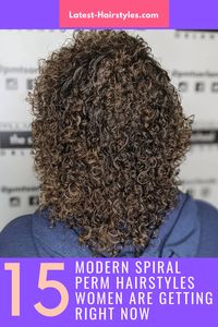 Breathe life into your mane with these sexy and sassy spirals! See these top and trendy spiral perm hairstyles for this year.