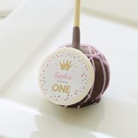 Princess First birthday favors Pink and Gold Crown