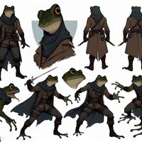 Pathfinder, DnD, Fantasy, Fantasia, Boggard, Grippli, Toadfolk, Rogue, Swashbuckler